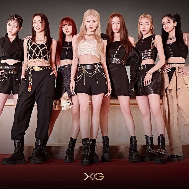 韓国の女性アイドルグループ・XGのアーティスト写真画像