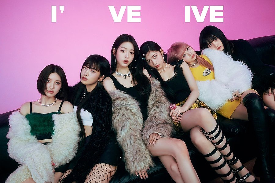 K-POP女性アイドルグループ『IVE』のアーティスト写真画像